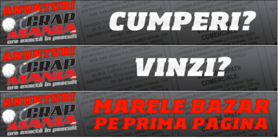 Carpbook - in sectiunea Anunturi - http://www.crapmania.ro/anunturi